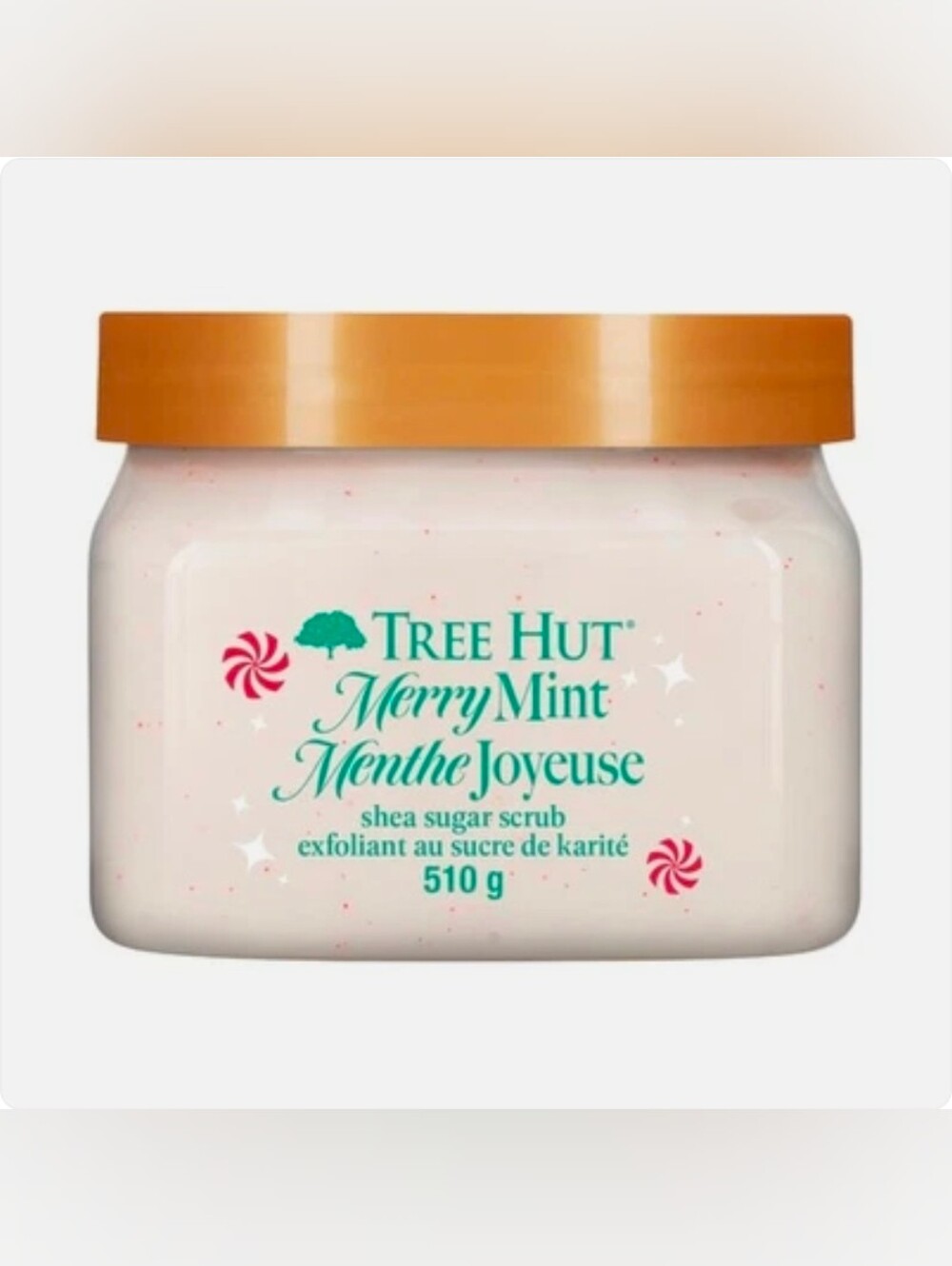 Tree Hut Merry Mint Shea Sugar Scrub, 18 Ounce (Pack of 1),